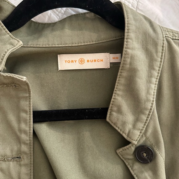 Tory Burch green utility jacket (size medium) - Picture 3 of 3